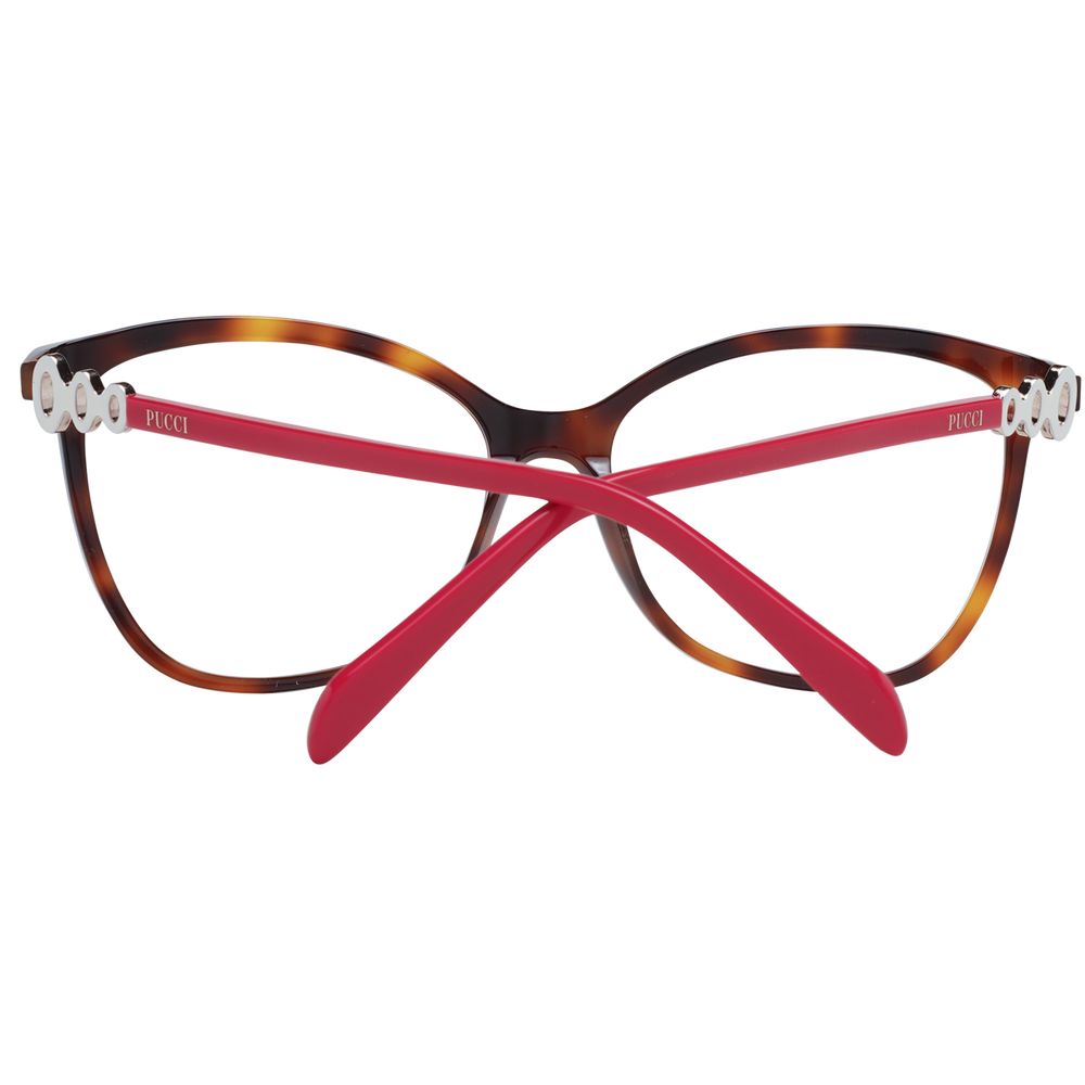 Emilio Pucci Brown Women Glasses Frame Emilio Pucci