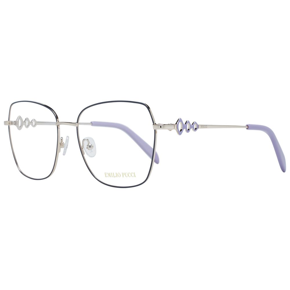 Emilio Pucci Blue Women Glasses Frame Emilio Pucci