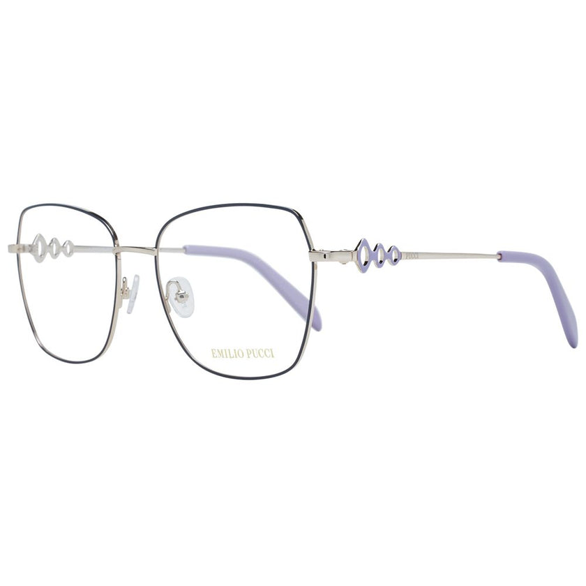 Emilio Pucci Blue Metal Glasses (Frames) Emilio Pucci