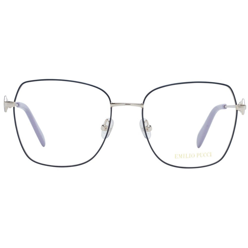 Emilio Pucci Blue Metal Glasses (Frames) Emilio Pucci
