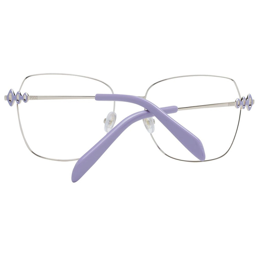 Emilio Pucci Blue Metal Glasses (Frames) Emilio Pucci