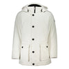 Hugo Boss White Polyamide Men Jacket Hugo Boss