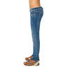 Diesel Blue Cotton Men Skinny Jean Diesel