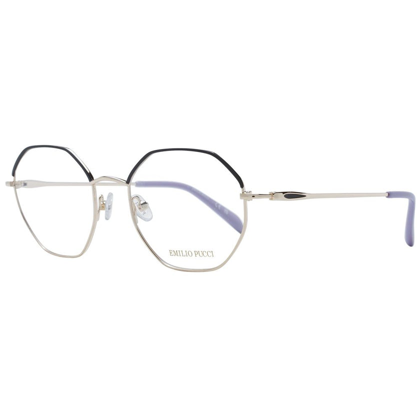 Emilio Pucci Black Metal Glasses (Frames) Emilio Pucci