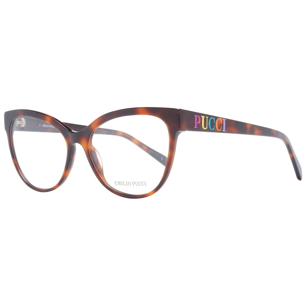 Emilio Pucci Brown Women Glasses Frame Emilio Pucci
