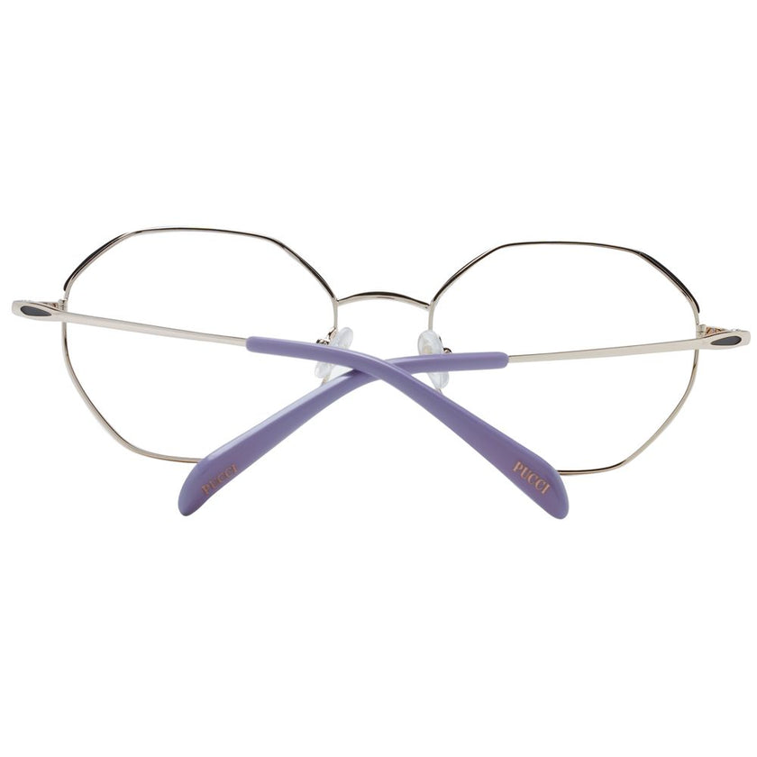 Emilio Pucci Black Metal Glasses (Frames) Emilio Pucci