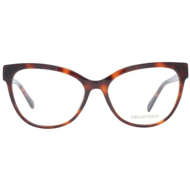 Emilio Pucci Brown Women Glasses Frame Emilio Pucci