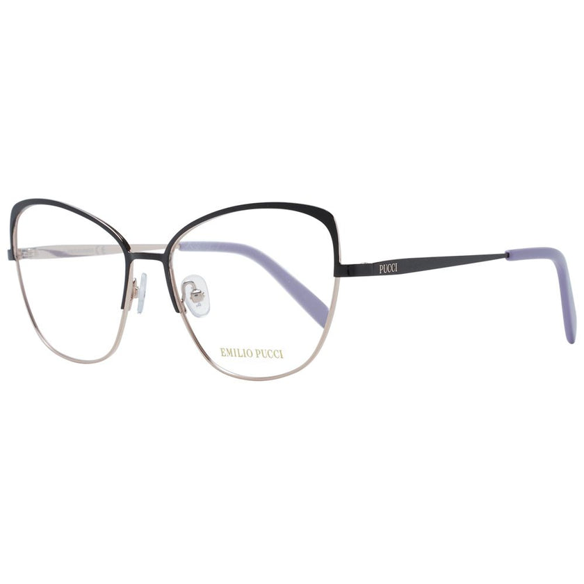 Emilio Pucci Black Metal Glasses (Frames) Emilio Pucci
