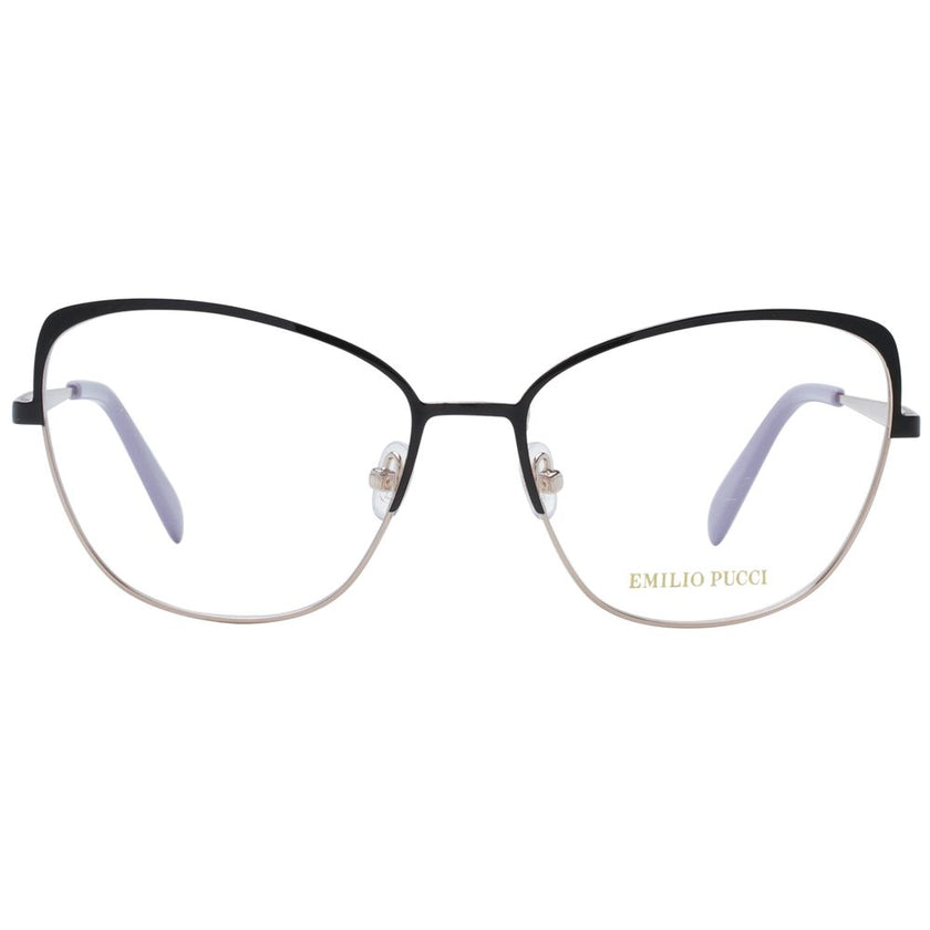 Emilio Pucci Black Metal Glasses (Frames) Emilio Pucci