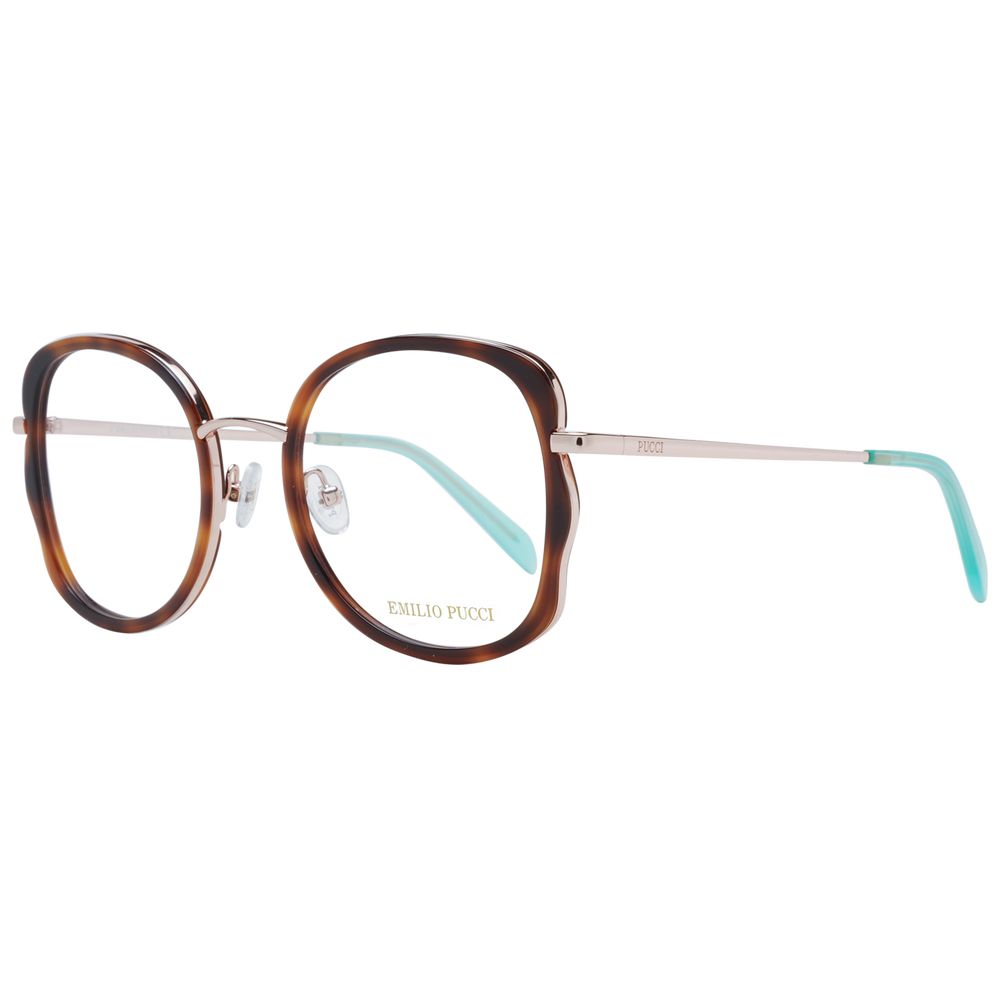 Emilio Pucci Brown Women Glasses Frame Emilio Pucci