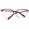 Emilio Pucci Brown Women Glasses Frame Emilio Pucci
