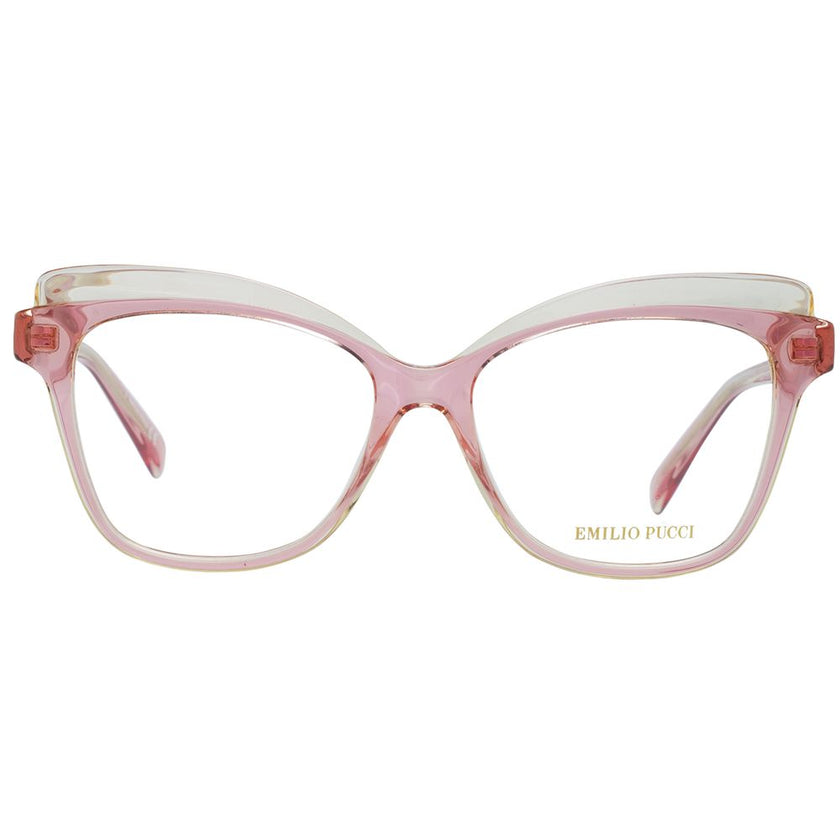 Emilio Pucci Pink Plastic Glasses (Frames) Emilio Pucci