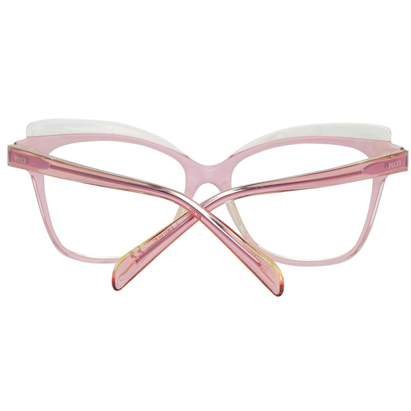 Emilio Pucci Pink Plastic Glasses (Frames) Emilio Pucci