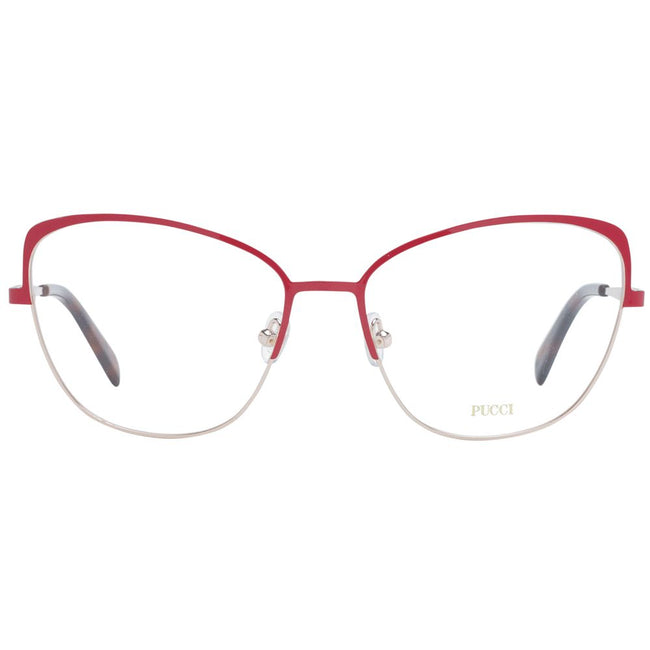 Emilio Pucci Red Women Glasses Frame Emilio Pucci