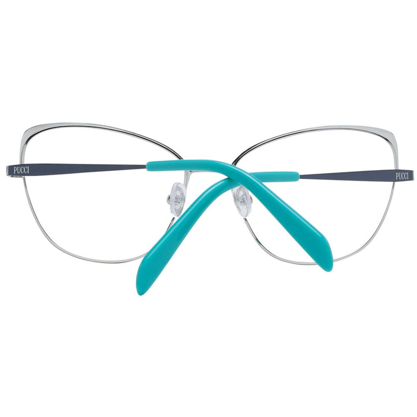 Emilio Pucci Blue Metal Glasses (Frames) Emilio Pucci