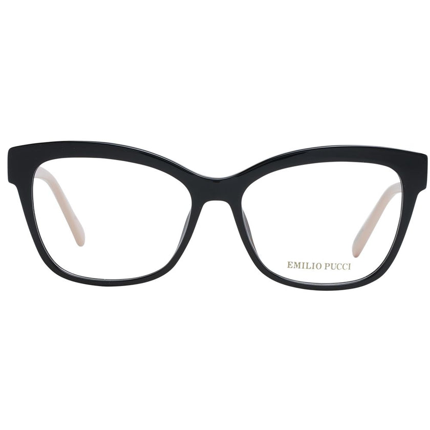 Emilio Pucci Black Plastic Glasses (Frames) Emilio Pucci