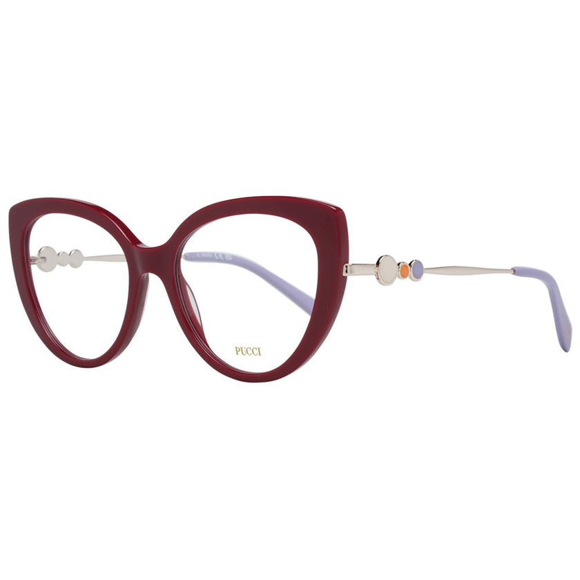 Emilio Pucci Red Plastic Glasses (Frames) Emilio Pucci