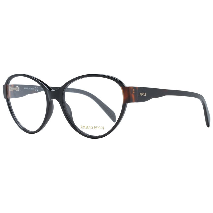 Emilio Pucci Black Plastic Glasses (Frames) Emilio Pucci