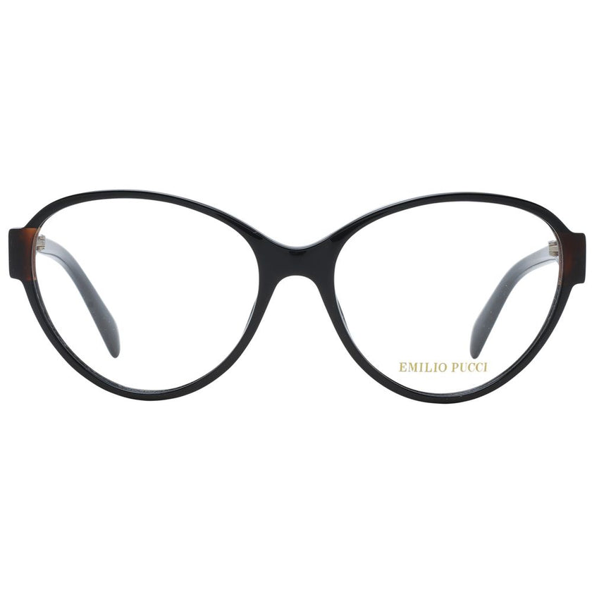 Emilio Pucci Black Plastic Glasses (Frames) Emilio Pucci