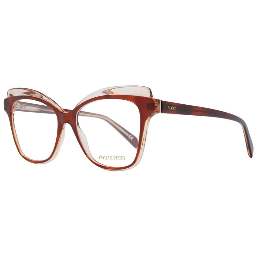 Emilio Pucci Brown Plastic Glasses (Frames) Emilio Pucci