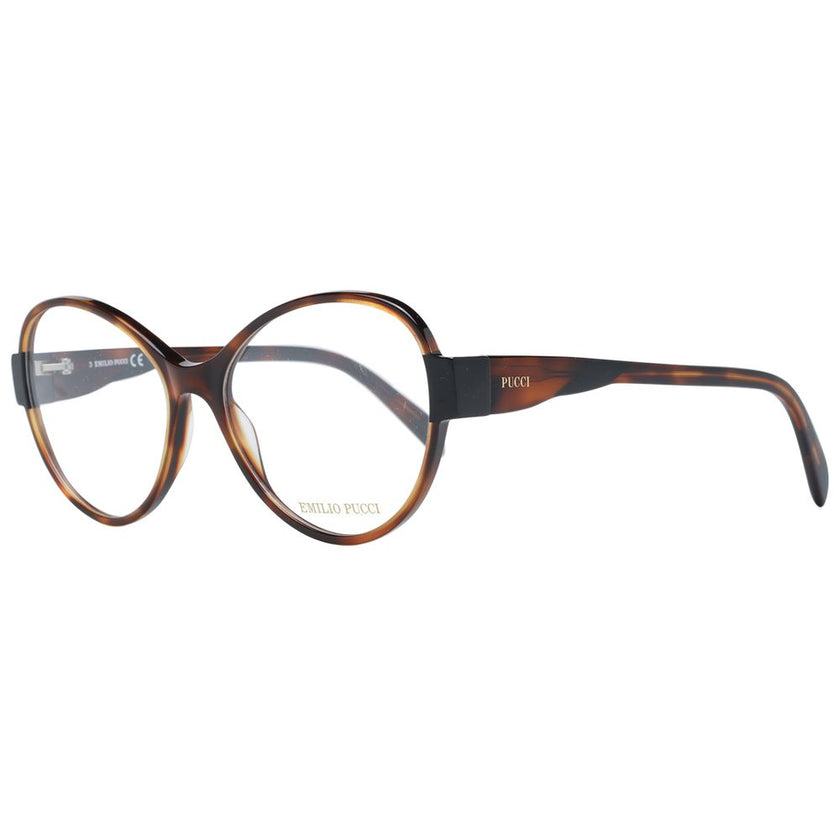 Emilio Pucci Brown Plastic Glasses (Frames) Emilio Pucci