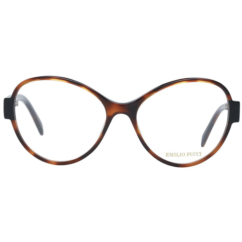 Emilio Pucci Brown Plastic Glasses (Frames) Emilio Pucci