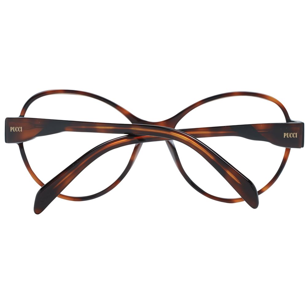 Emilio Pucci Brown Women Glasses Frame Emilio Pucci