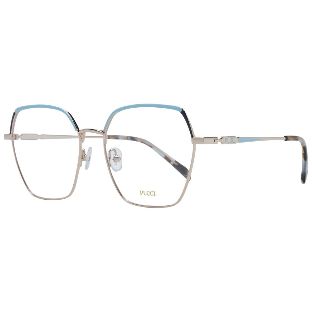 Emilio Pucci Gold Women Glasses Frame Emilio Pucci