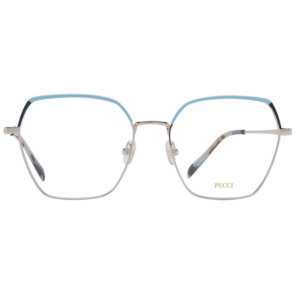 Emilio Pucci Gold Women Glasses Frame Emilio Pucci