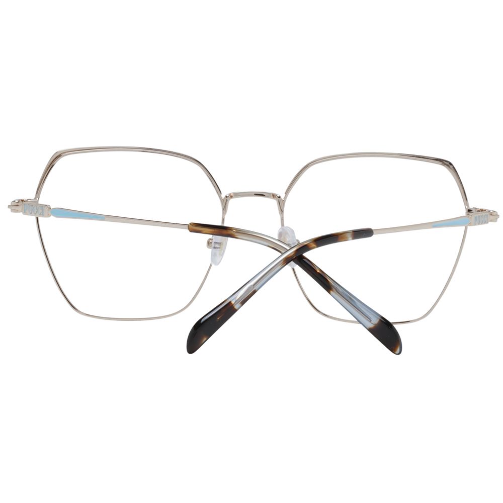 Emilio Pucci Gold Women Glasses Frame Emilio Pucci