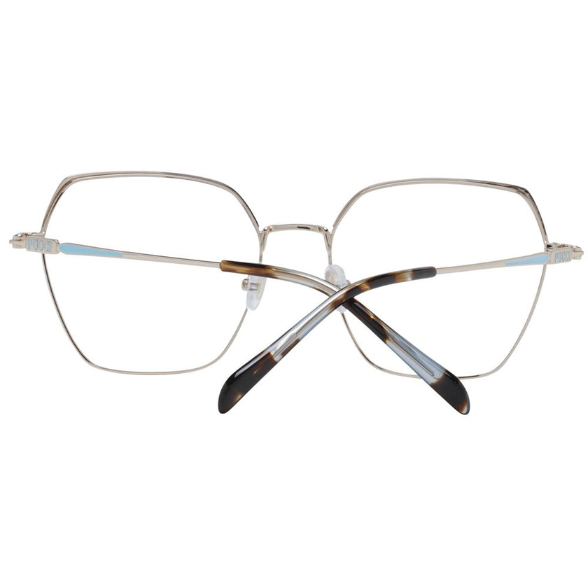 Emilio Pucci Gold Metal Glasses (Frames) Emilio Pucci