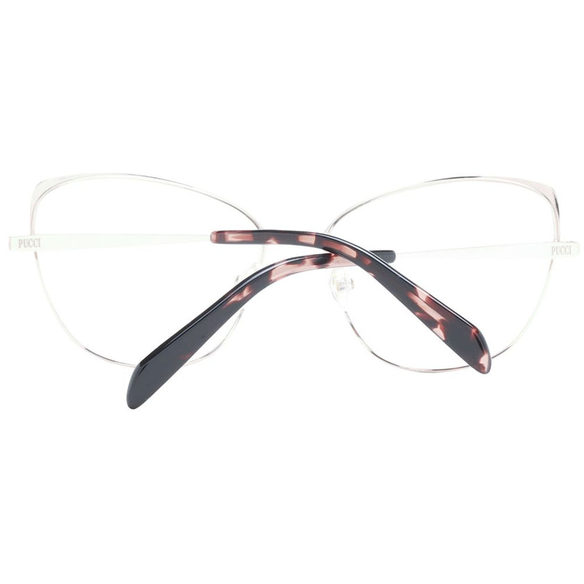 Emilio Pucci Rose Gold Metal Glasses (Frames) Emilio Pucci