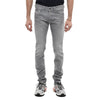 Diesel Gray Cotton Men Skinny Jean Diesel