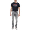 Diesel Gray Cotton Men Skinny Jean Diesel
