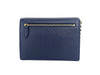 Burberry Macken Small Regency Blue House Check Leather Crossbody Bag Burberry
