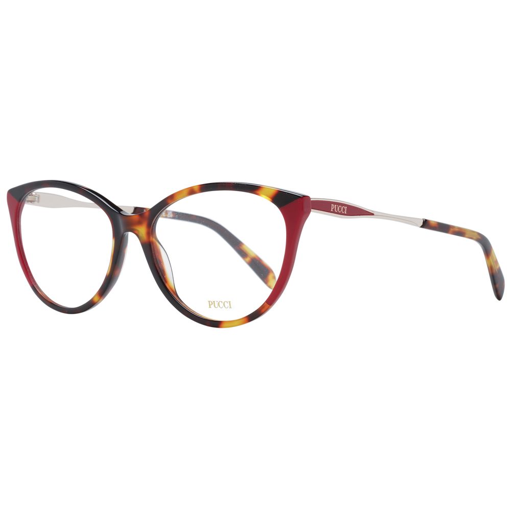 Emilio Pucci Red Women Glasses Frame Emilio Pucci