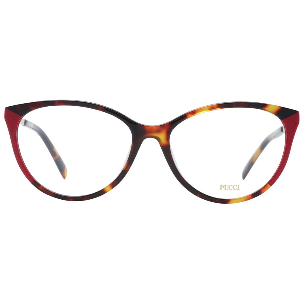 Emilio Pucci Red Women Glasses Frame Emilio Pucci