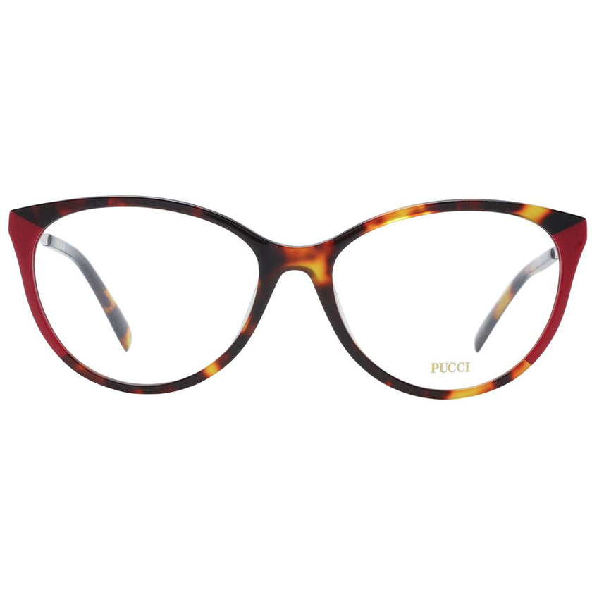 Emilio Pucci Red Plastic Glasses (Frames) Emilio Pucci