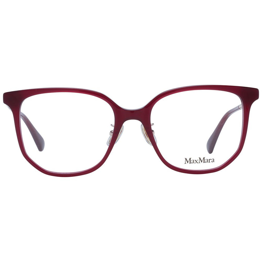 Max Mara Red Plastic Glasses (Frames) Max Mara