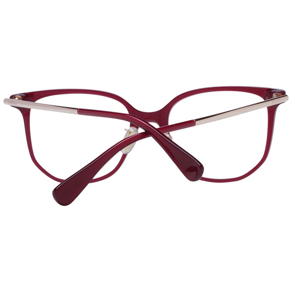 Max Mara Red Women Glasses Frame Max Mara