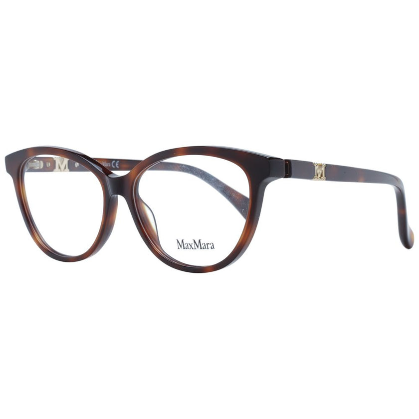 Max Mara Brown Plastic Glasses (Frames) Max Mara