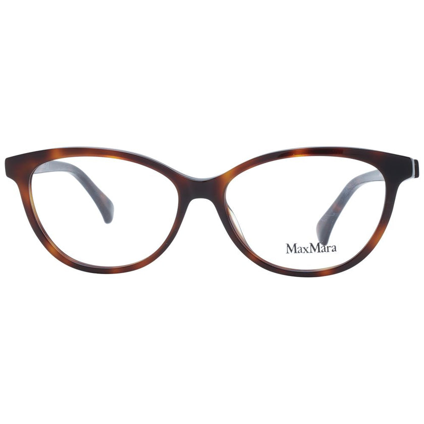 Max Mara Brown Plastic Glasses (Frames) Max Mara