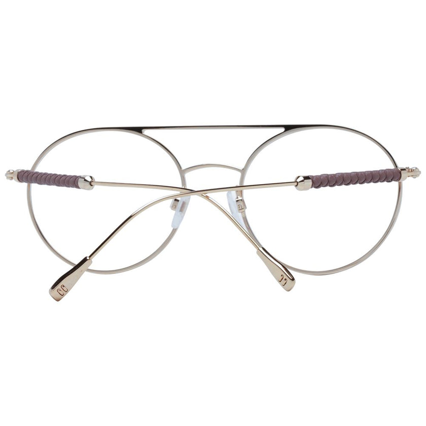 Tod's Brown Metal Glasses (Frames) Tod's