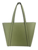 Michael Kors Large Pratt Shoulder Zip Tote Bag Light Sage Michael Kors