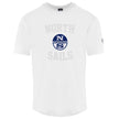 North Sails White Cotton Men T-Shirt North Sails