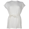 Alpha Studio White Cotton Dress Alpha Studio