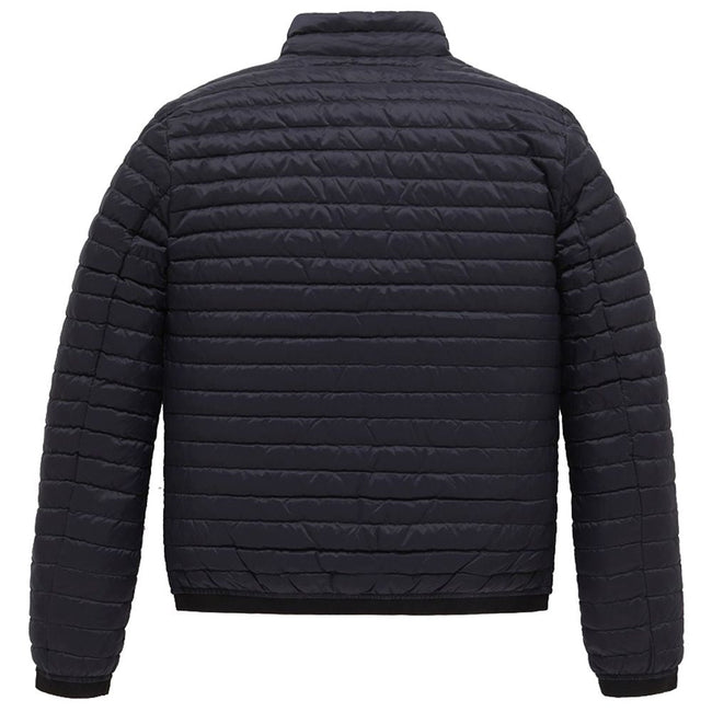 Refrigiwear Blue Nylon Men Jacket Refrigiwear