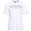 North Sails Elegant White Cotton Tee with Chest Print North Sails
