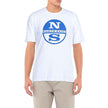 North Sails Crisp White Logo Cotton T-Shirt North Sails