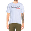 North Sails Pristine White Rubber Logo Tee North Sails